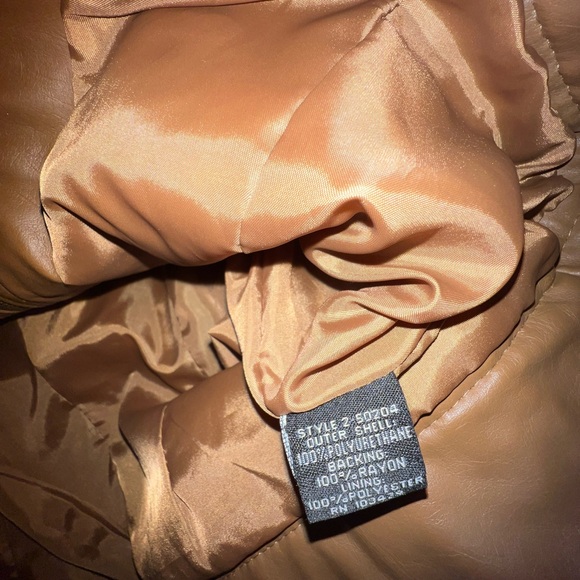 Vegan Leather Jacket - Picture 6 of 6